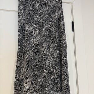 Rachel Zoe Animal Print Skirt bias Cut